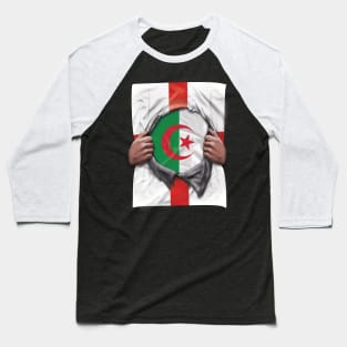 Algeria Flag English Flag Ripped - Gift for Algerian From Algeria Baseball T-Shirt